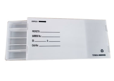 qualité  Coroplast PP Mineral Drill core Corrugated Plastic Box usine