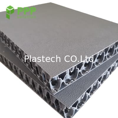 housse de transport de 2440x1220mm 12mm 13mm Matte Polypropylene Honeycomb Sheets For