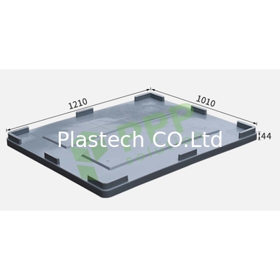 Grand conteneur 1200x1000x975mm de pliage en plastique résistant pour l'usine des véhicules à moteur