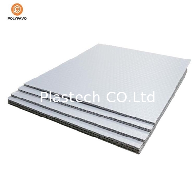 Panneau de nid d'abeille en tissu laminé en PP ignifuge 600 - 3500 gm pour automobile et boîtes
