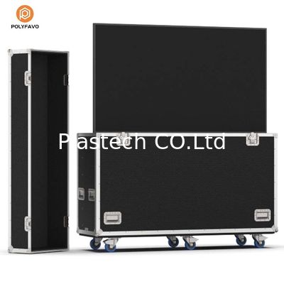 Tableau de nid d'abeille en PP noir texturé 10 mm pour boîtier de vol