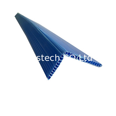 Corner de protection creux en plastique pour produits de protection Corner de protection ondulé en PP
