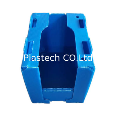 Bac en plastique solide PP empilable, durable et écologique, pour le picking