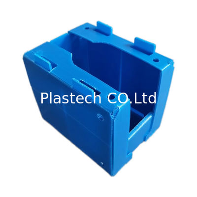 Bac en plastique solide PP empilable, durable et écologique, pour le picking