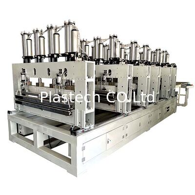 Machine de production de boîtes de palettes en plastique pliantes en M de 10 mm, boîtes gaylords en plastique à manchon