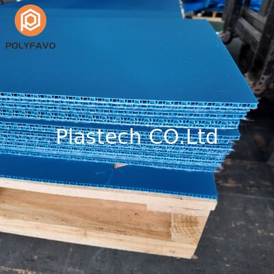 5mm 1600gsm pp Bouleurs de protection du sol Protécteurs de plancher Portection Board Honeycomb Board avec Feutre