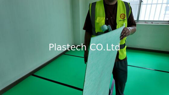 Plancher en plastique de qualité V2 résistant à la flamme 5 mm PP en polypropylène en bois de nid de miel
