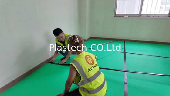 Plancher en plastique de qualité V2 résistant à la flamme 5 mm PP en polypropylène en bois de nid de miel