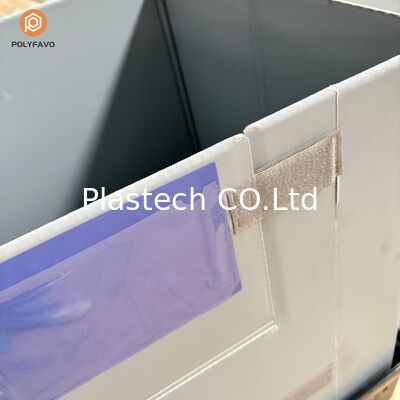 Contenedores Plastico pliables 1200x1000 carton ondulé à manches Euro Palette Box