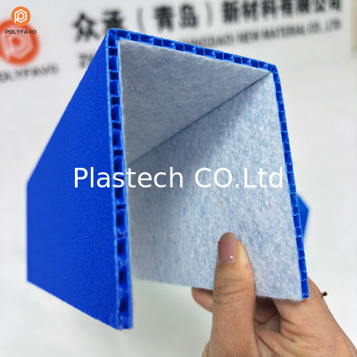 Résistant au feu PP Honeycomb Couverture de seuil Tissu non tissé Anti-dérapant Surface légère Durable Protection du sol de porte