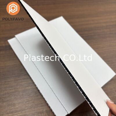 Zhongcheng 5mm 1600gsm feuille de plastique pour le transport Panneau en polypropylène de nid de miel
