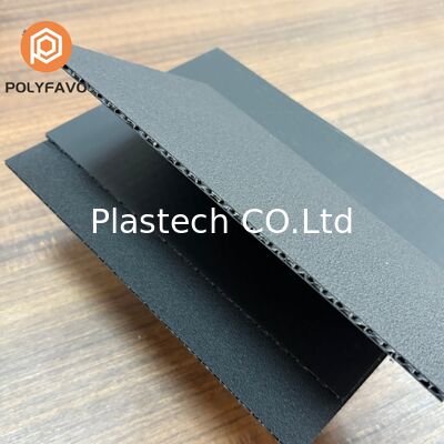 Plastique en feuille étui à mouche Hoenycomb Étui de vol Matériau 6mm 2200gsm Panneau de nid de miel pp Feuille de plastique