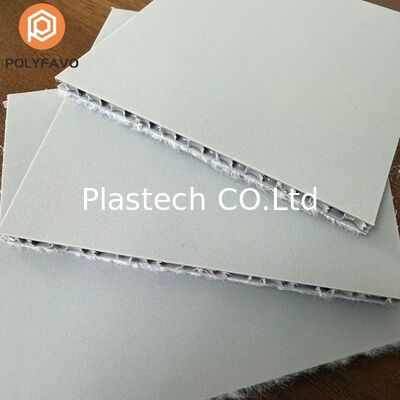 Panneau alvéolaire en plastique polypropylène 5 mm Zhongcheng pour la protection des sols avec envers en feutre