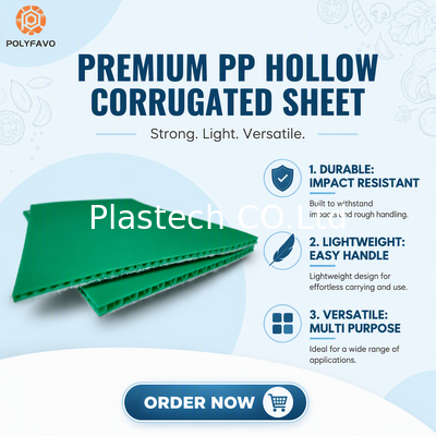 Feutre de protection en plastique vert de 5 mm, revêtements de sol PP, panneau nid d'abeille PP pour la protection de chantier