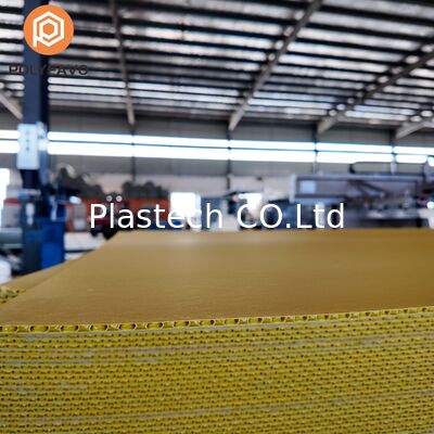 Custom Color Floor Protection Board, Honeycomb Panel 3mm 5mm V2 Flame Retardant, Waterproof Panel with Logo Printing