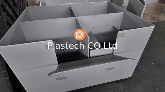 Botte de palette pliable pour le stockage en entrepôt et le transport logistique, caisse en vrac pliable robuste, empilable avec couvercle