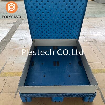 Boîte Palette Pliante en Gros, Boîte de Rangement Pliable Robuste, Conteneur Empilable Étanche Couleur Personnalisée Logo de Marque