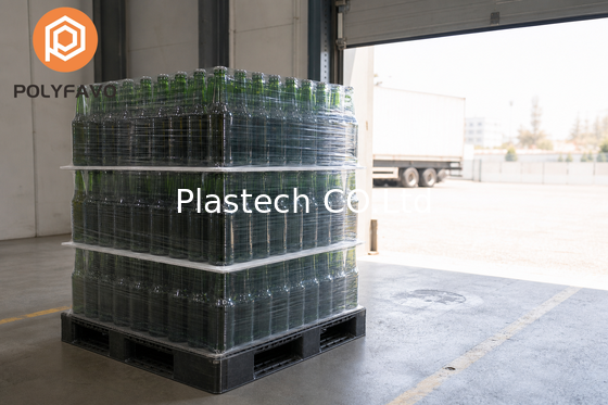 Cellular Polypropylene Sheet Bottle Tray, Corrugated PP Bottle Divider Insert, Lightweight Protective Packaging Tray